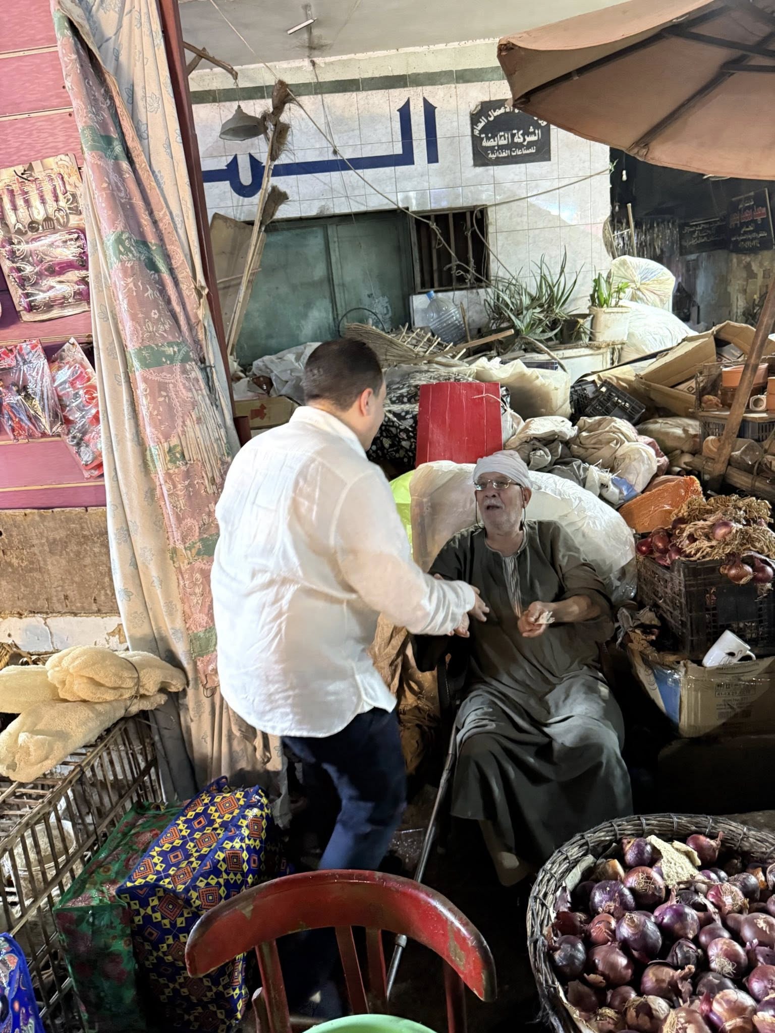 جولة المرشح سعيد الوسيمي بشارع الخليج المصري و شارع عشرة.