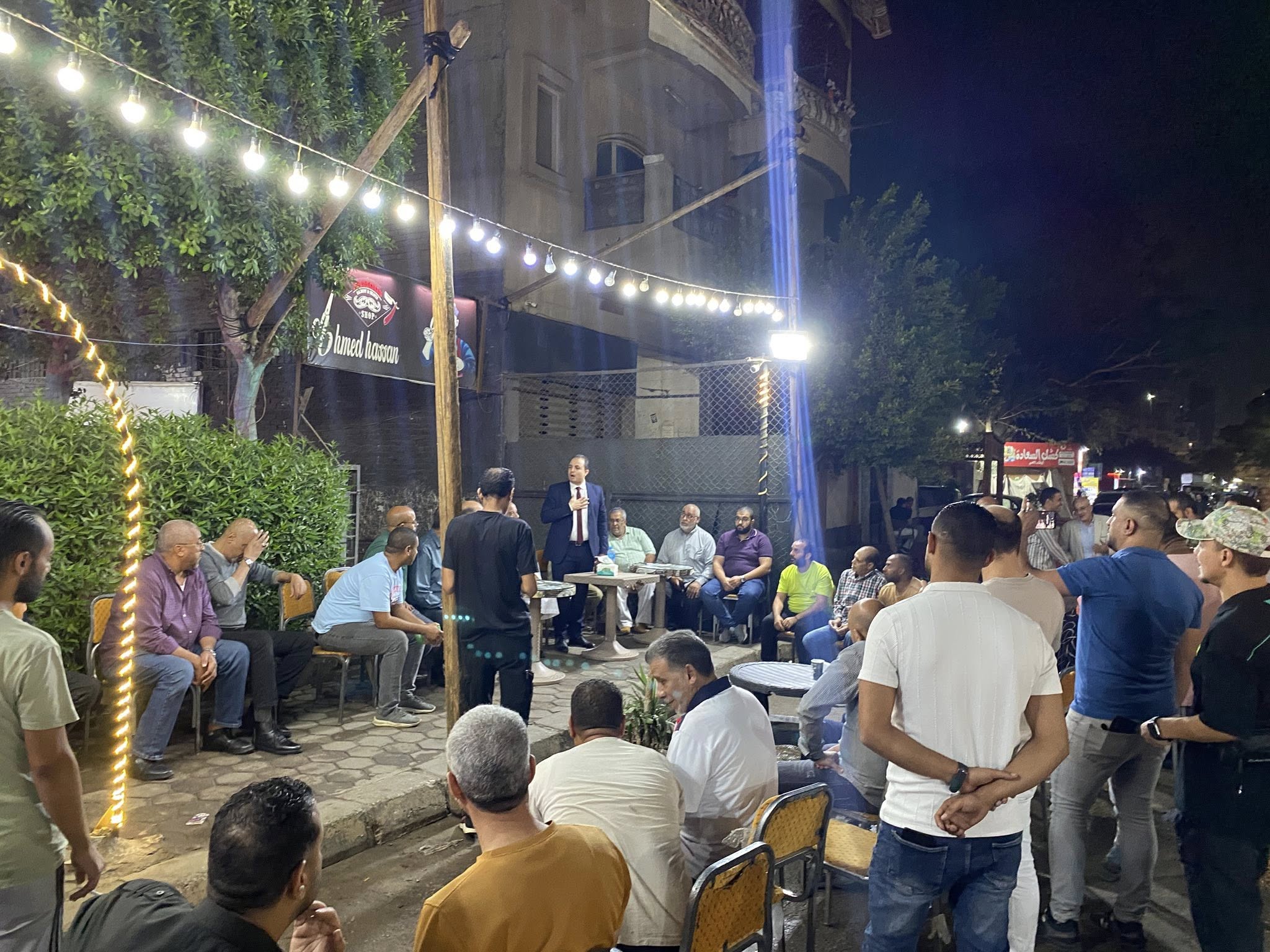 من قلب الشارع ومع الناس… سعيد رضا الوسيمى بين أهالي حدائق القبة يستمع ويشارك ويعد بالتنفيذ