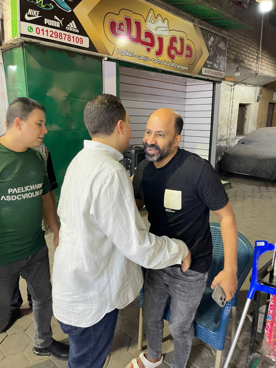 جولة المرشح سعيد الوسيمي بشارع ترعة جندى