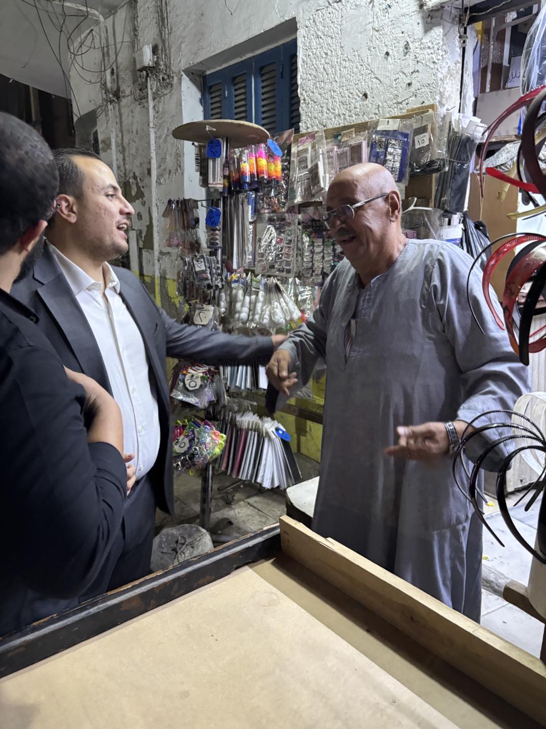 جولة المرشح سعيد الوسيمي أمس في مكاوي و شارع الخليج و جزء من المليحة