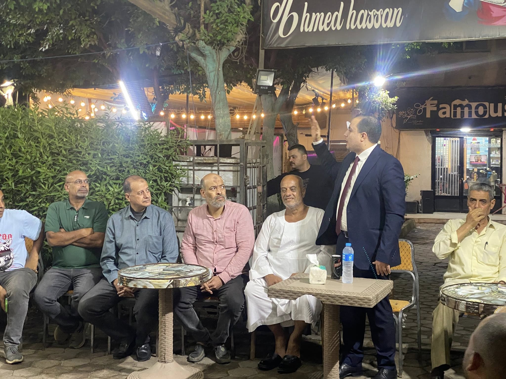 من قلب الشارع ومع الناس… سعيد رضا الوسيمى بين أهالي حدائق القبة يستمع ويشارك ويعد بالتنفيذ